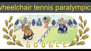 wheelchair tennis paralympics  Paris Games Tennis [upl. by Anerev853]