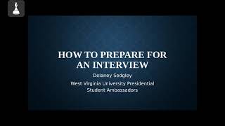 Sedgley Delaney  How to Prepare for an Interview [upl. by Atsahc]