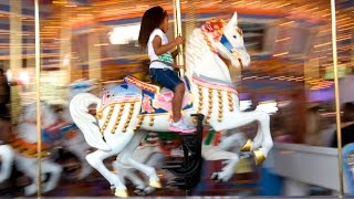 Take a ride on the horses of the King Arthur Carrousel at Disneyland [upl. by Velvet]