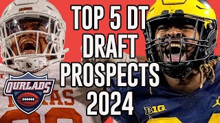 Top 5 Defensive Tackles in 2024 NFL Draft Rankings JerZhan Newton Byron Murphy II amp More [upl. by Aloke]