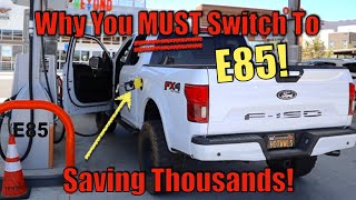 E85 vs Gasoline  How Much I Save by Switching to Flex Fuel [upl. by Attej]