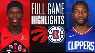 CLIPPERS VS RAPTORS FULL GAME HIGHLIGHTS  NOV 9 202425  NBA SEASON [upl. by Leif179]