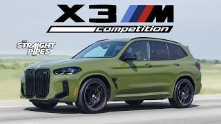 100000 M3 SUV BMW X3M Competition Review [upl. by Odyssey283]