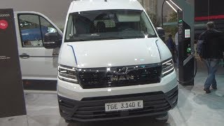 MAN TGE 3140 E Panel Van 2019 Exterior and Interior Walkaround [upl. by Boor]