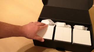 Tenda Nova MW6 mesh system unboxing [upl. by Arratal]