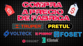 COMO COMPRAR HERRAMIENTAS TRUPER A PRECIO DE FABRICA [upl. by Beata969]