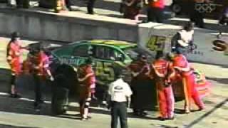 Adam Petty Slams The WallBig Pile Up 1999 Hotwheelscom 300 Live [upl. by Anilas]