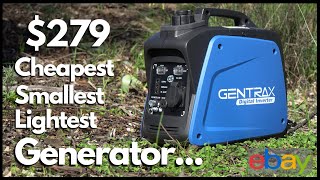 Testing the CHEAPEST and LIGHTEST Generator I could find on eBay  Compact amp small  Gentrax 800W [upl. by Donavon]