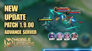 CYCLOPS BUFF LING NERF DYRROTH NERF NEW UPDATE PATCH 1900 MLBB [upl. by Heida]