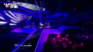 ESC 2012 FINAL  FYR Macedonia Kaliopi  Crno i belo Црно и бело [upl. by Jp764]