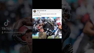 Martavis Bryant to Commanders sportsnews martavisbryant washingtoncommanders nfl nflfootball [upl. by Caassi]