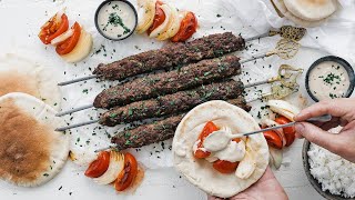 Middle Eastern Kofta Kebab Recipe [upl. by Erehc]