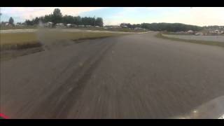 Onboard lap at Mosport in the Muscle Milk HPD ARX03a [upl. by Eyssej740]