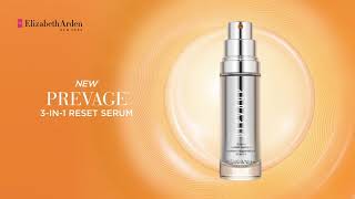 Elizabeth Arden  PREVAGE 3in1 Reset Serum and MultiRestorative Soft Cream [upl. by Einafit]