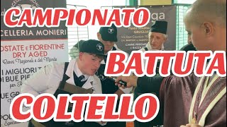 11CAMPIONATO di BATTUTA al COLTELLO CARNE di FASSONA PIEMONTESE TRINITÀ CN [upl. by Noitna202]