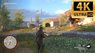 RTX 3050 8gb  Sniper Elite 4  4K [upl. by Nede199]