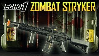 Zombie Shredding Zombat Stryker M4 Airsoft Gun by Echo 1  Airsoft GI [upl. by Arraeit359]