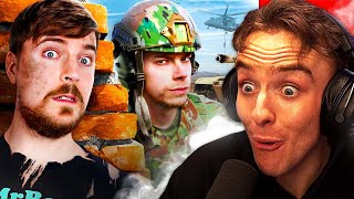 BrodieTV Reacts to MrBeast I Got Hunted By The Military [upl. by Raybourne]