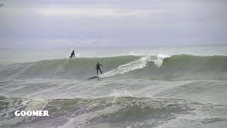 Goomer Surfing Oct 7 and 28th 2018 Nantasket Beach and South Shore MA [upl. by Brietta]