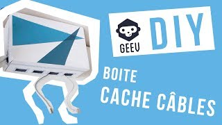 DIY  Boîte cache câbles [upl. by Christophe]