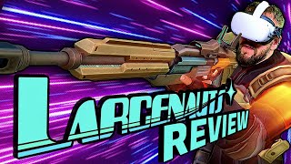 Larcenauts Review  Oculus Quest 2  PCVR First Impressions Gameplay [upl. by Senzer]