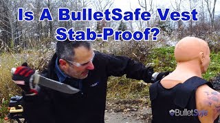 Are BulletSafe Bulletproof Vests Also StabProof [upl. by Lazor]