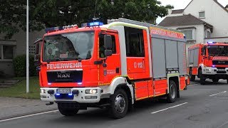 4 Frontblitzer Neues HLF amp TLF Feuerwehr Solingen FW1 [upl. by Gillespie]