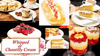 Whipped Cream cake filling quick simple and delicious [upl. by Pirri]