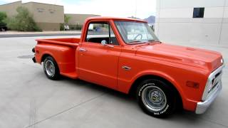 1968 Chevrolet C10 Stepside Fully Restored CLEAN AZ TRUCK for sale Call Joey 4802055880 [upl. by Anitnuahs]