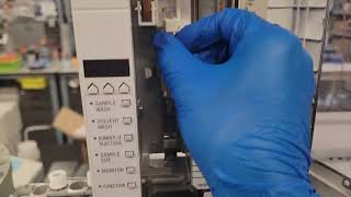 Replace Autosampler Syringe on Gas Chromatograph  Routine GC Maintenance [upl. by Whitford480]