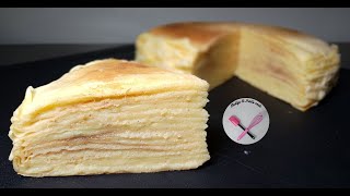 GÂTEAU DE CRÊPES recette facile chandeleur [upl. by Asiret]