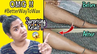 Live Result🔴Removing My Unwanted Hair At Home  LegsHandsUnderarms  Found BetterWayToWax [upl. by Oaoj]