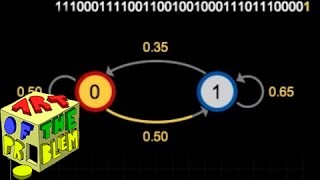 Two state Markov chain example and the steady state distribution  Intro to Markov Chains Lecture 3 [upl. by Nilreb315]