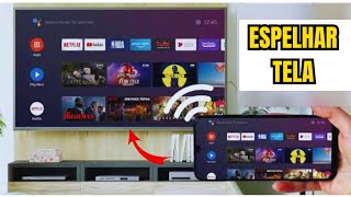 Como Espelhar Tela do Celular 📲 na Smart TV [upl. by Aihsek749]