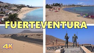 FUERTEVENTURA  CANARY ISLANDS 4K [upl. by Irolam]