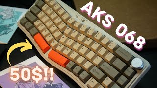 AJAZZ AKS068 PRO ALICE MECHANICAL KEYBAORD  REVIEW  THE CHEAPEST ALICE KEYBOARD IN THE MARKET [upl. by Launam519]