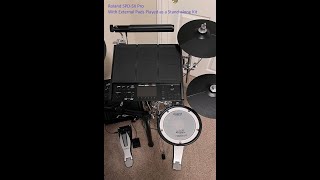 Roland SPDSX Pro as a standalone drum kit to song In Close by Avocation [upl. by Merp]