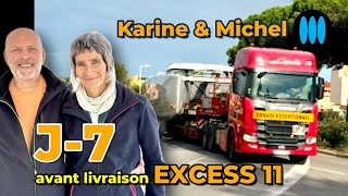 J7 avat livraison de leurs EXCESS 11 pour Karine et Michel [upl. by Cristie]