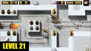 Defend the Bunker level 21 Walkthrough Video  Indian Game Nerd [upl. by Cardon]