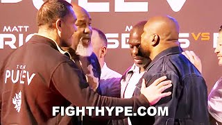 SHANNON BRIGGS amp RAMPAGE JACKSON GO AT IT SEPARATED AFTER HEATED WORDS DURING BOXING VS MMA DEBATE [upl. by Knapp]