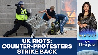 UK Rioters vs CounterProtesters Britains Fault Lines Exposed  Vantage with Palki Sharma [upl. by Dorette]