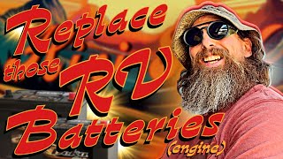 Quick fix RV battery change made easy [upl. by Zebedee915]