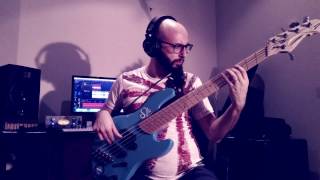 ALESSANDRO STELLANO plays TEEN TOWN bass cover [upl. by Saberio]