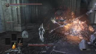 Artorias run  Helping Anri kill Aldrich [upl. by Ainivad]