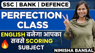 Perfection Class  आओ करें Selection की तैयारी 19TH SEPT Nimisha Bansal sbi rbi ibps [upl. by Ardnaeel]