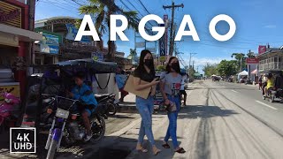 Morning Walk in Poblacion Argao Cebu  Province Life  4K UHD [upl. by Walkling]