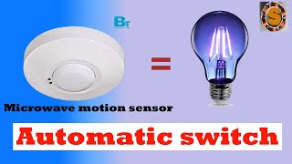 Microwave motion sensor installation [upl. by Daveen]