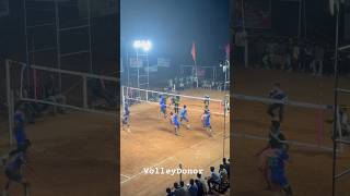 Power spike 😲Amazing Difence 😳first pass😱 volleyball volley volleydonor shorts viralvideo [upl. by Maretz]