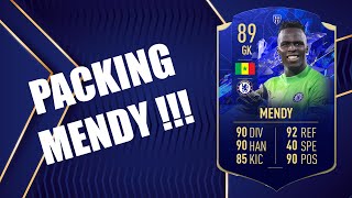 PACKING MENDY  EDOUARD MENDY TOTY HONOURABLE MENTION REVIEW  FIFA 22  42 [upl. by Disini]