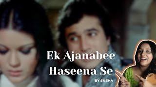 Ek Ajanabee Haseena Se  Short Cover By Sneha Dey  Kishore Kumar  R D Burman [upl. by Ramsden]